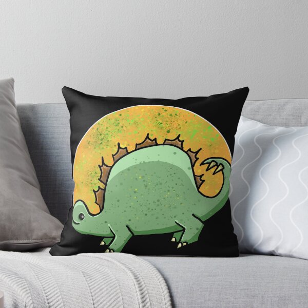 Item preview, Dinosaur Stegosaurus Dino prehistoric times cartoon designed and sold by Skaxolotl.