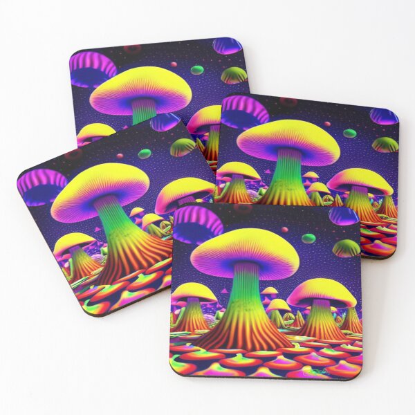 Item preview, Magic Mushrooms Trippy Dreamscapes 25 designed and sold by Benito Del Ray.