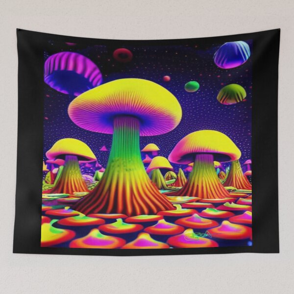 Item preview, Magic Mushrooms Trippy Dreamscapes 25 designed and sold by Benito Del Ray.