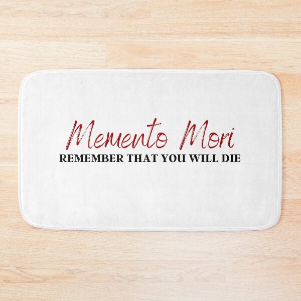 Item preview, memento mori designed and sold by addict2reading.