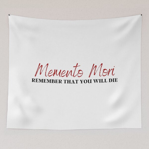 Item preview, memento mori designed and sold by addict2reading.