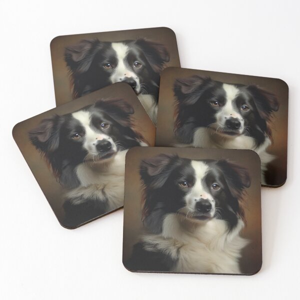 Item preview, Age of Renaissance: Dynamic Brilliance of Border Collie designed and sold by StyleSyndicatio.