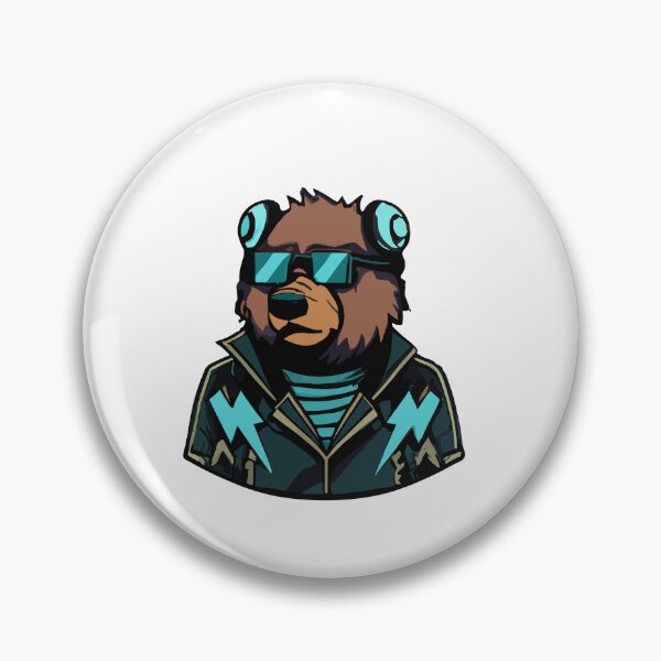 Item preview, Bear futuristic punk Ver 3 designed and sold by spyduckz.