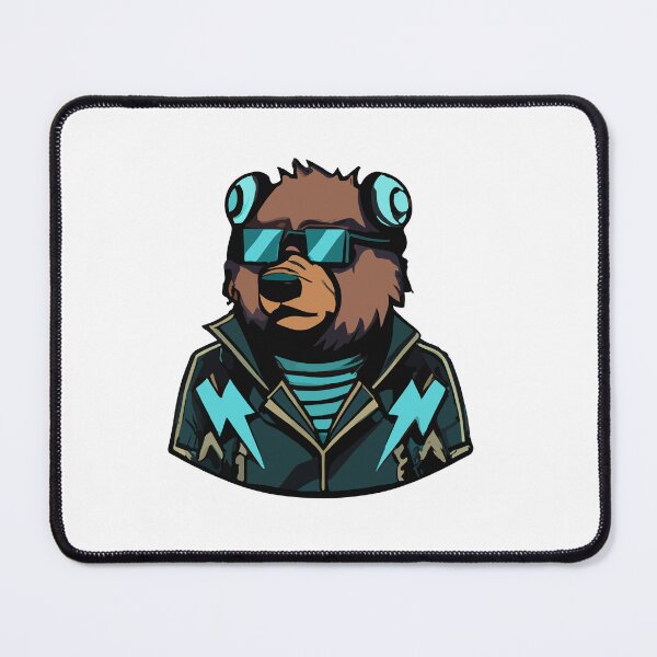 Item preview, Bear futuristic punk Ver 3 designed and sold by spyduckz.