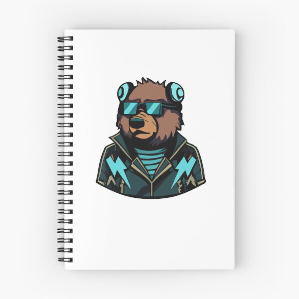 Item preview, Bear futuristic punk Ver 3 designed and sold by spyduckz.