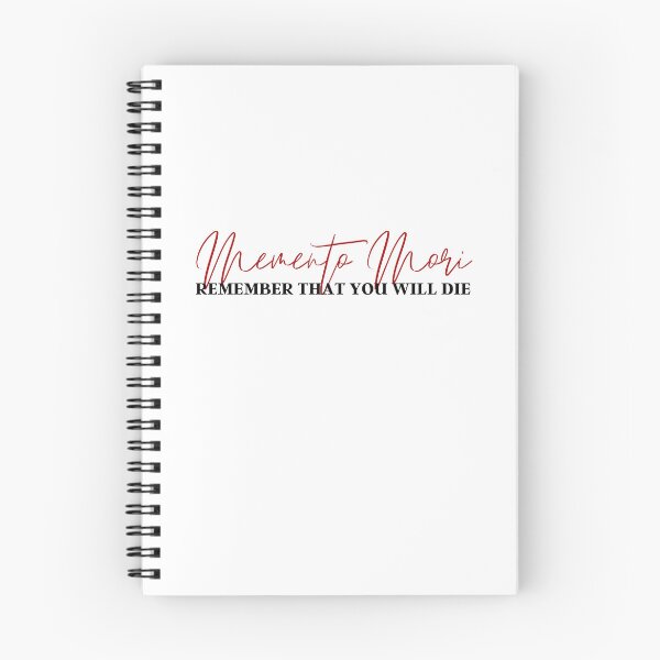 Item preview, memento mori designed and sold by addict2reading.