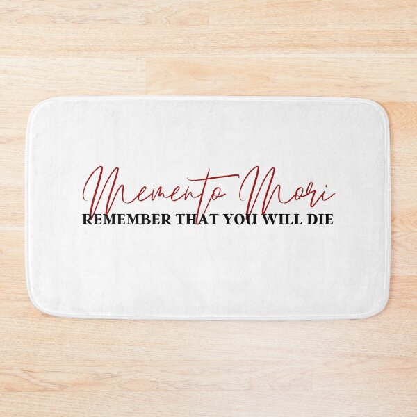 Item preview, memento mori designed and sold by addict2reading.