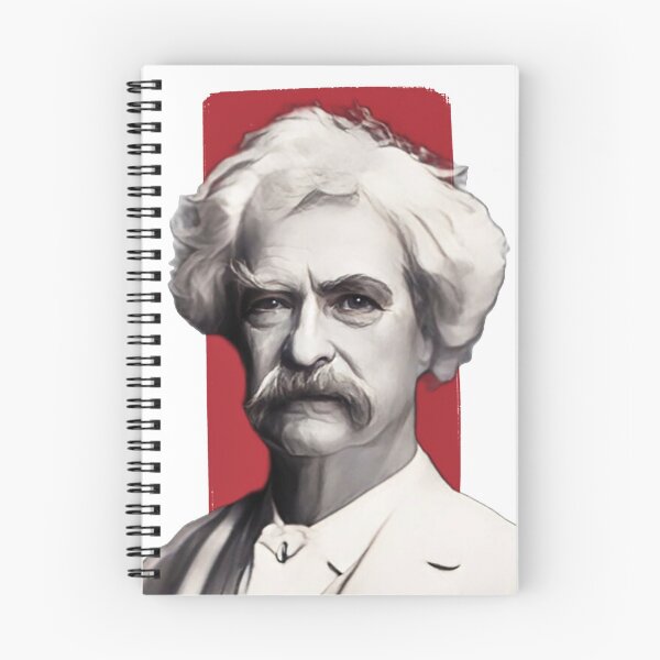 Item preview, American Writer Mark Twain illustration  designed and sold by Litstoy.