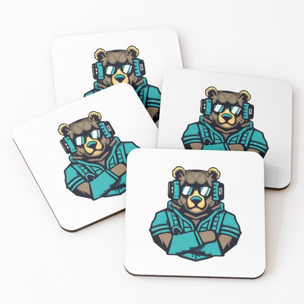 Item preview, Bear futuristic punk Ver 4 designed and sold by spyduckz.