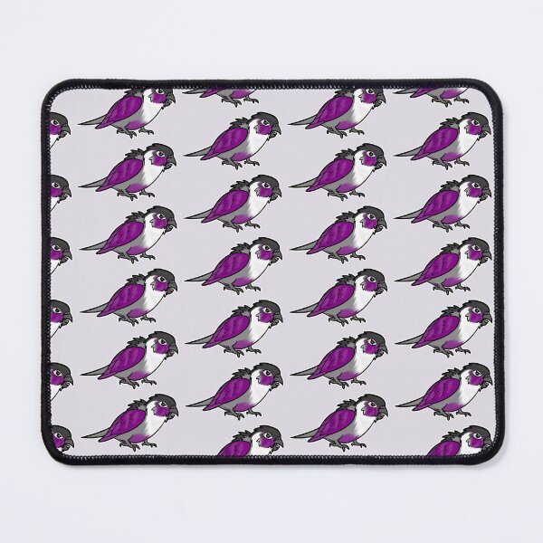 Item preview, Asexual pride parrot designed and sold by MizuSky.