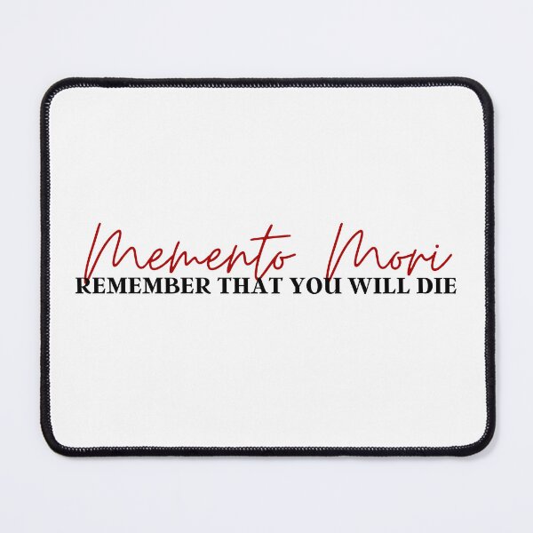 Item preview, memento mori designed and sold by addict2reading.