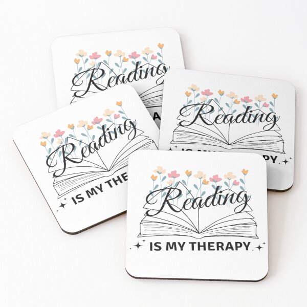 Item preview, Reading Is My Therapy - Bookish Book Lover  designed and sold by Aladdin96.