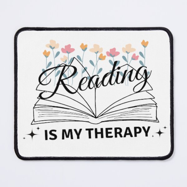Item preview, Reading Is My Therapy - Bookish Book Lover designed and sold by Aladdin96.