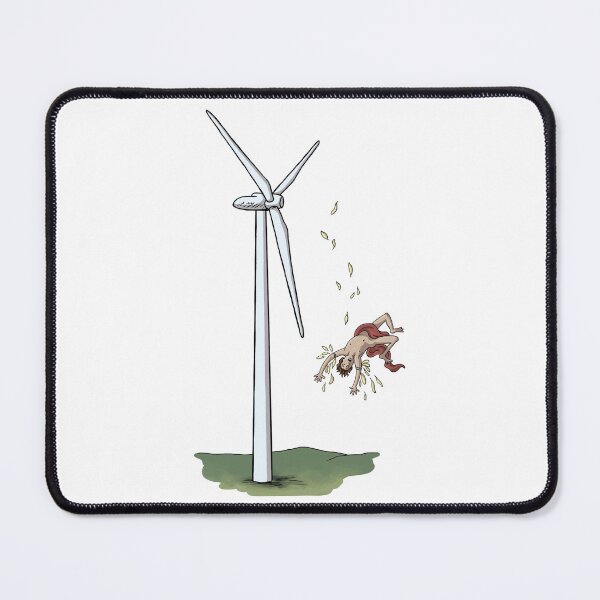 Item preview, Icarus v Wind Turbine designed and sold by goddardcartoons.