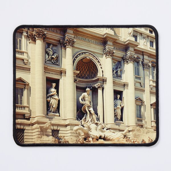 Item preview, A Vintage Travel Illustration of the Trevi Fountain in Rome designed and sold by GoodOldVintage.