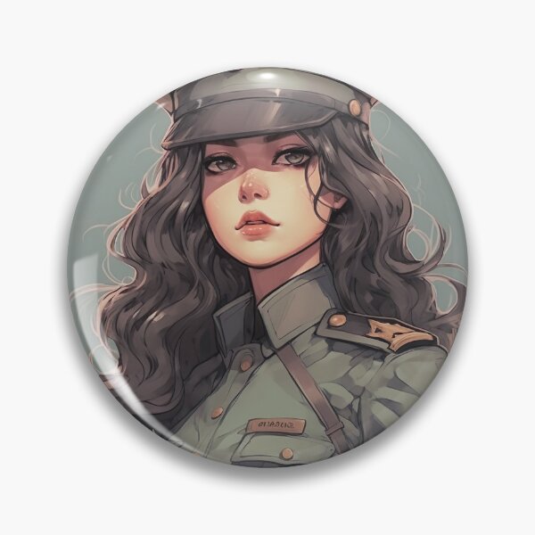 Artikelvorschau, Female Soldier Lieutenant Manga - Courage and Determination entworfen und verkauft von Neuronexia.