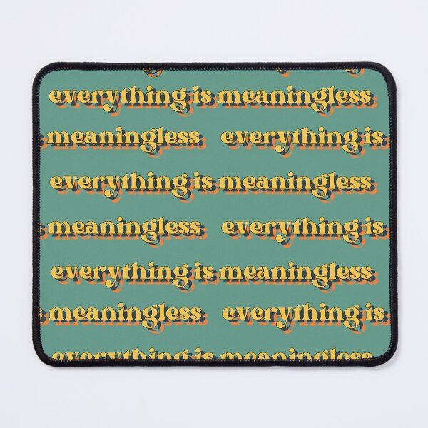 Item preview, Ecclesiastes bible verse quote everything is meaningless designed and sold by Firmly Planted Prints.