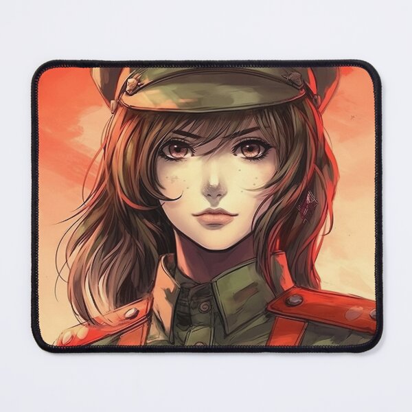Item preview, Manga Soldier Woman - Power and Determination designed and sold by Neuronexia.