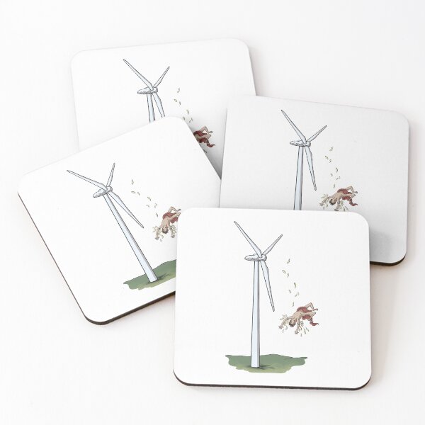 Item preview, Icarus v Wind Turbine designed and sold by goddardcartoons.