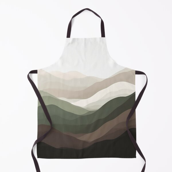 Item preview, Earth tone gradient mountain designed and sold by ArtByAMAZE.