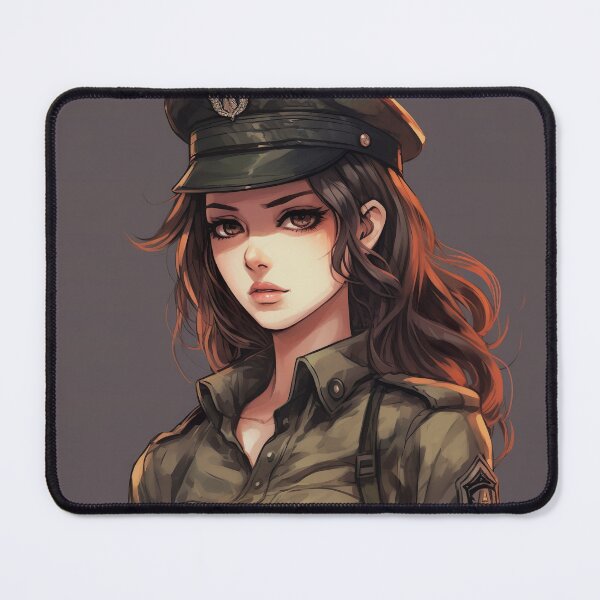 Item preview, Manga Soldier Woman - Strength and Grace designed and sold by Neuronexia.