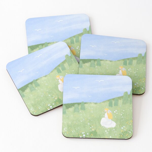 Item preview, Cartoon healing illustration rustic style and girl designed and sold by SceneryStudio.
