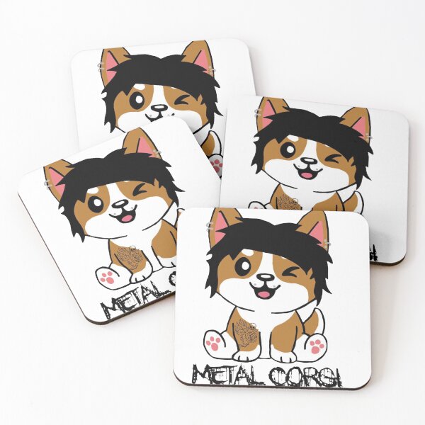 Item preview, Metal Corgi™️ II Enlarged designed and sold by Metalcore Ky.