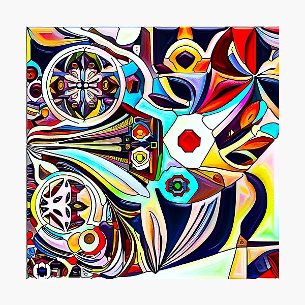 Item preview, Spectrum Symphony: A Kaleidoscope of Vibrant Patterns designed and sold by BubbleShopLK.