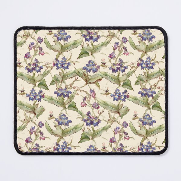 Item preview, Blue Lungworts Floral Pattern designed and sold by Sturdust.