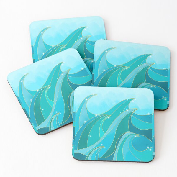Item preview, Whimsical Waves designed and sold by Redfoxart21.