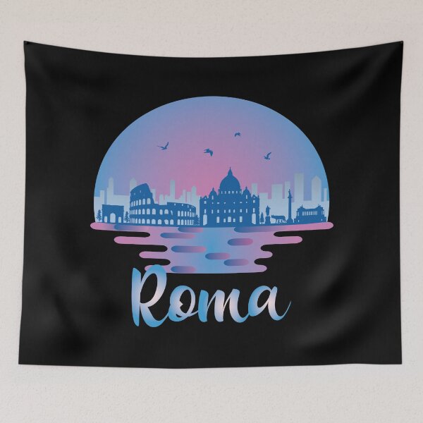 Item preview, Roma Italia - Rome Skyline I Love Italy Travel designed and sold by PolyPixel.