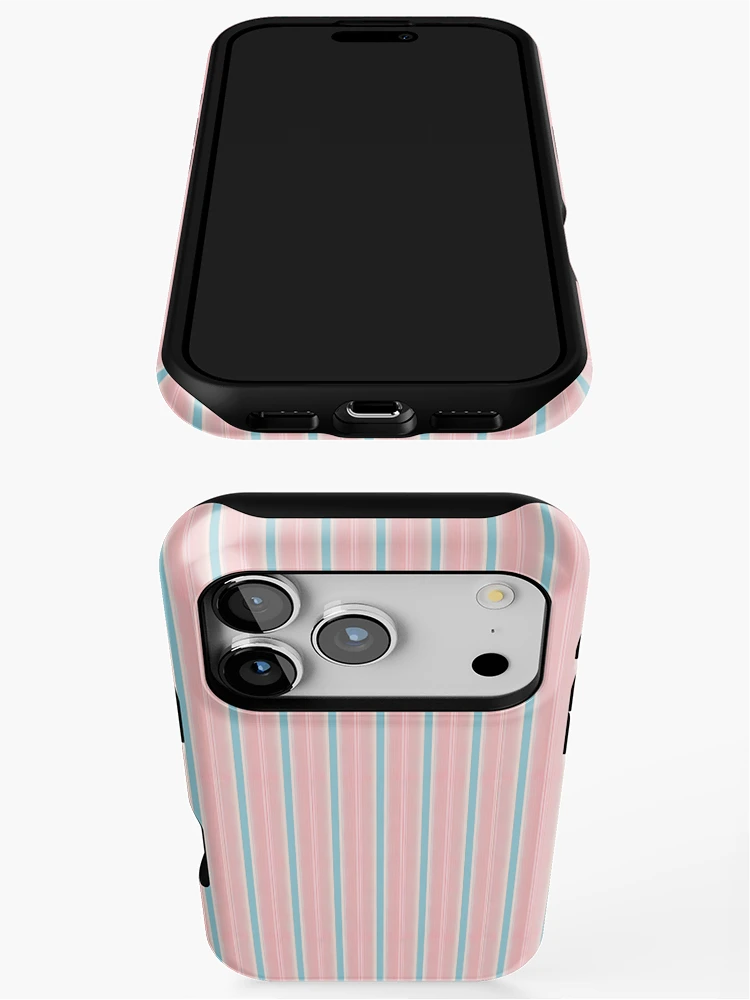 Thumbnail 3 of 4, iPhone Case, Colorful Line Pattern "Rachael" designed and sold by Patterns For Products.