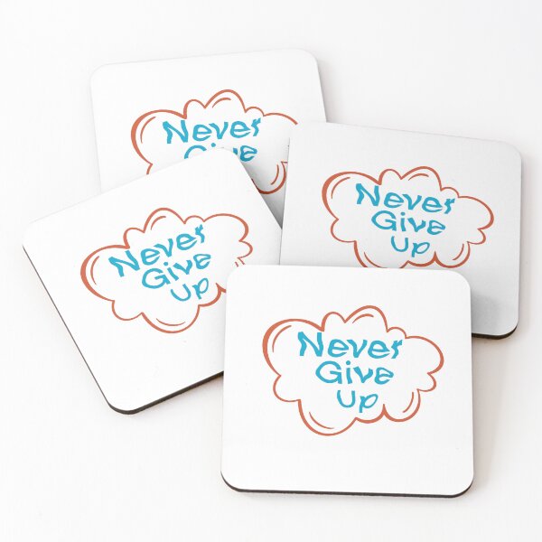 Item preview, Never Give Up designed and sold by Leona-Designs ⭐⭐⭐⭐⭐.