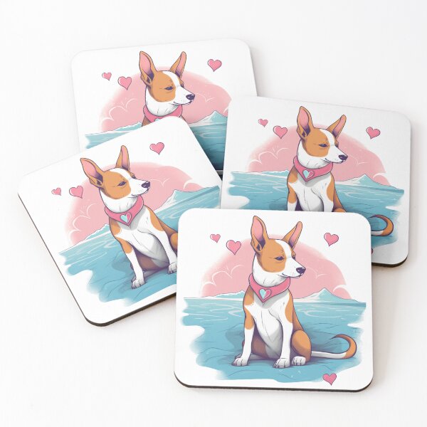 Item preview, Trans Pride Puppies - Basenji  designed and sold by HitsTheWaves.