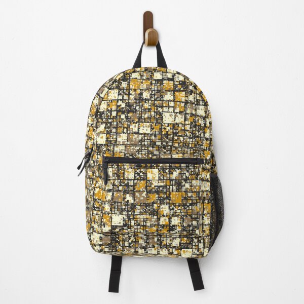 Item preview, Abstract Tiny Check Pattern in Black Yellow and Cream designed and sold by Trevor Hirst.