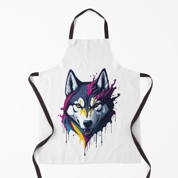 Aperçu de l'œuvre Husky Splash Art créée et vendue par RossoCorsa250.