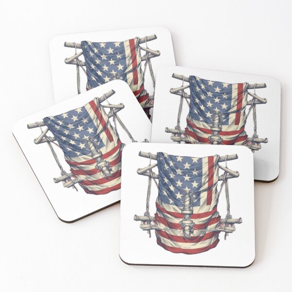 Item preview, American Flag Pride - Fourth of July Celebration designed and sold by Emaga Digital Studio.