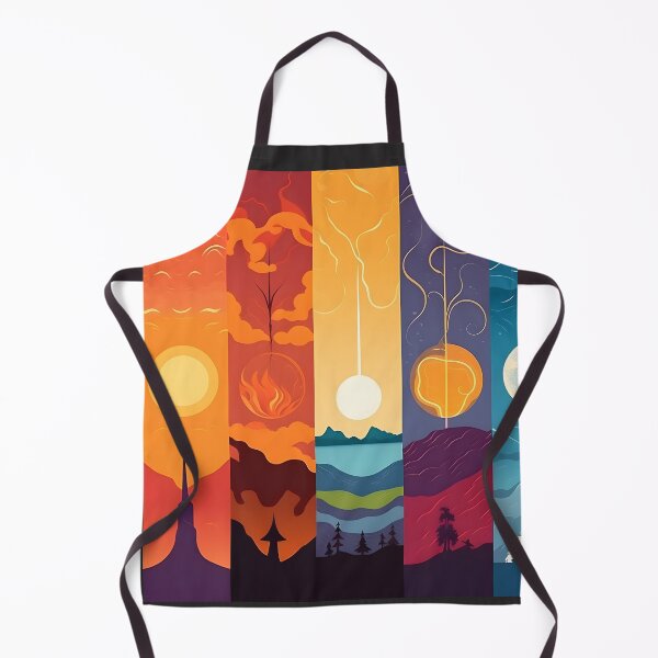 Item preview, Five ELEMENTS abstract imagination Classic designed and sold by DaytoNightCo.