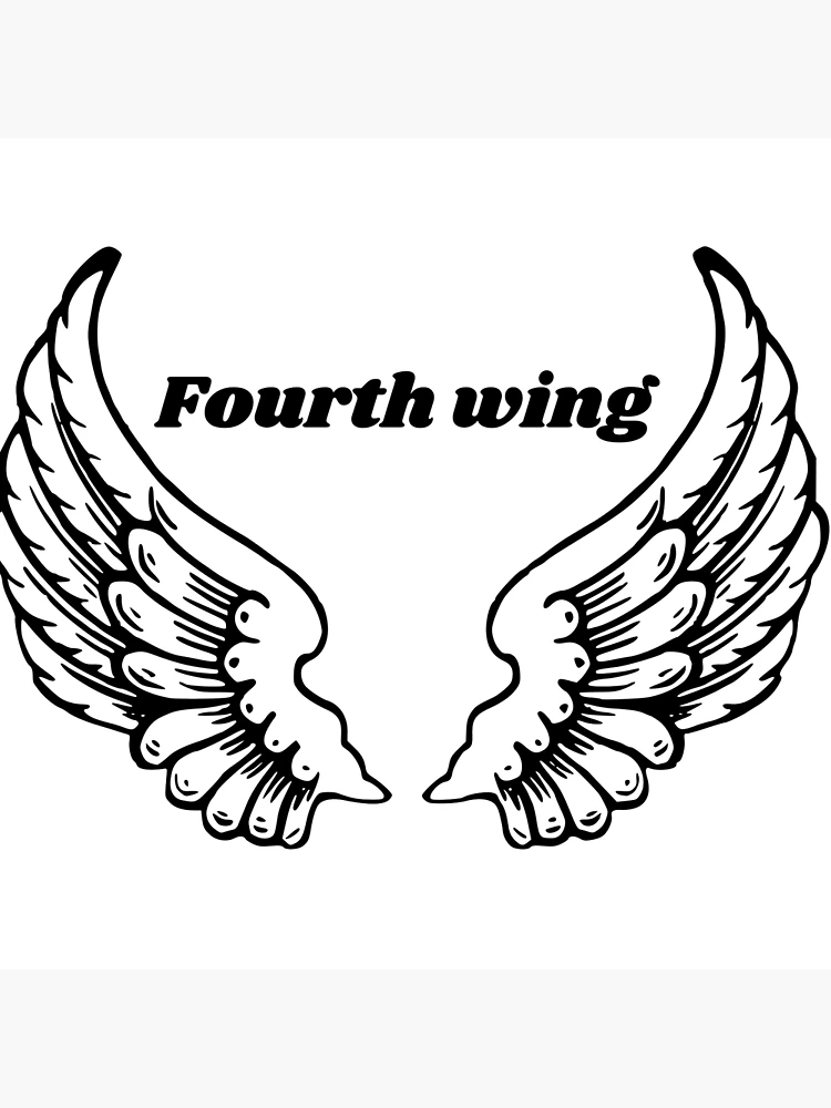 Fourth Wing Instant Digital Download Art Print Printable 