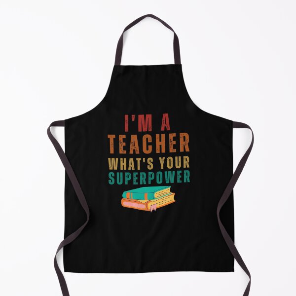 Item preview, I'm a Teacher What's Your Superpower, New Teacher Gift,Vintage School Back To School, Gift For Teacher  designed and sold by Norstyle.