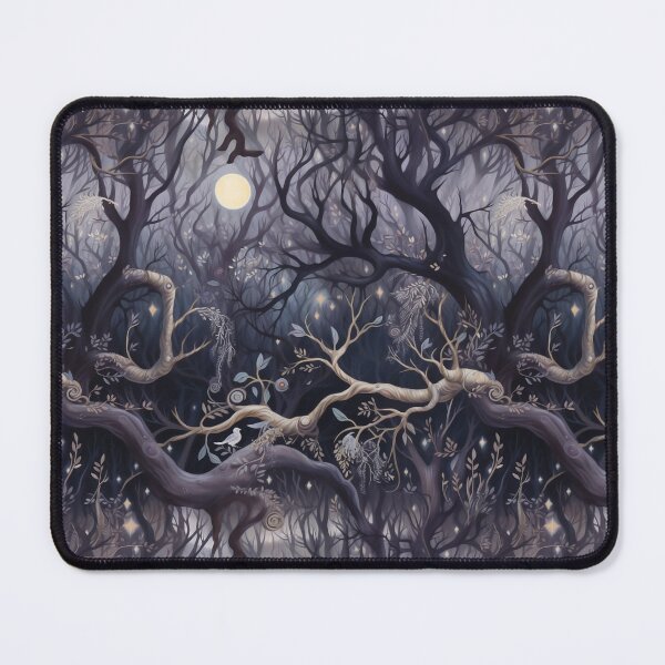 Item preview, Watercolor Midnight Garden Print designed and sold by CreaturesLikeUs.