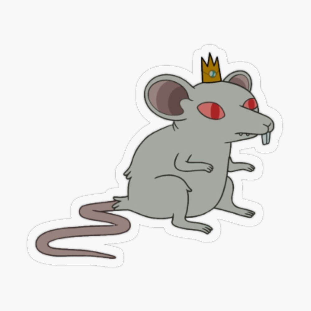 The Rat King Sticker for Sale by WhisperWillYou