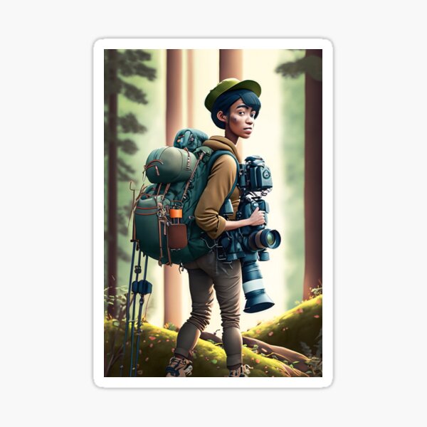 Item preview, Overloaded Photographer 2 designed and sold by drawbey.