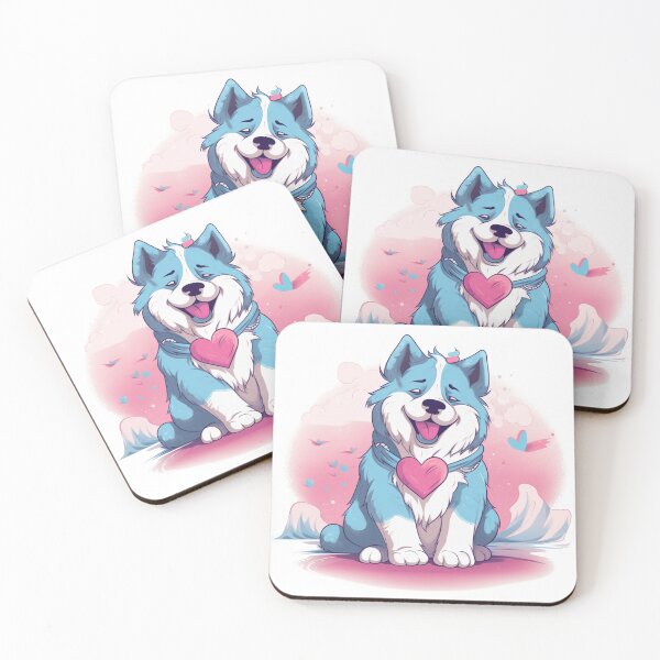 Item preview, Trans Pride Puppies - Alaskan Malamute designed and sold by HitsTheWaves.
