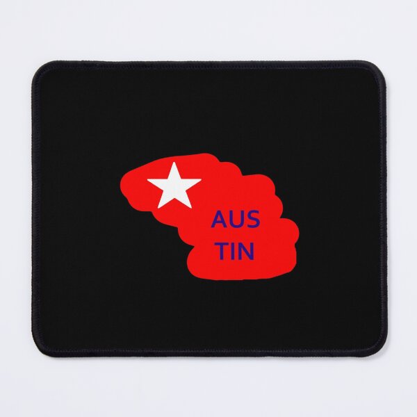 Item preview, Austin Texas in Red White  Blue  Colors of the Flag for the State of Texas199 designed and sold by KadinJast.