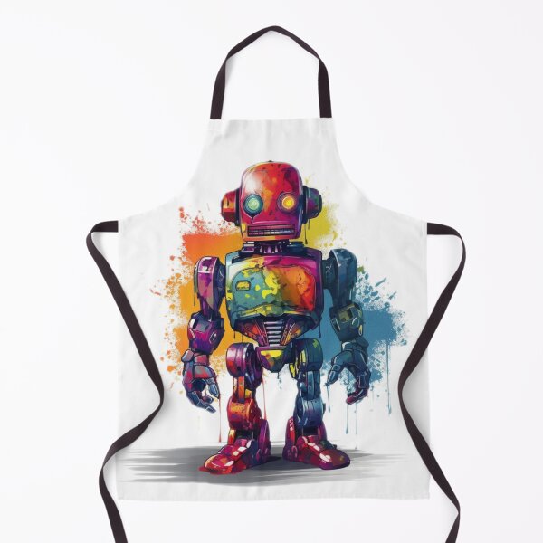 Aperçu de l'œuvre Oeuvre de robot amusante créée et vendue par FabrikPrint.