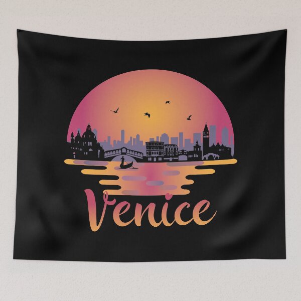 Item preview, Venice Italy Skyline I Love Italia Venezia designed and sold by PolyPixel.
