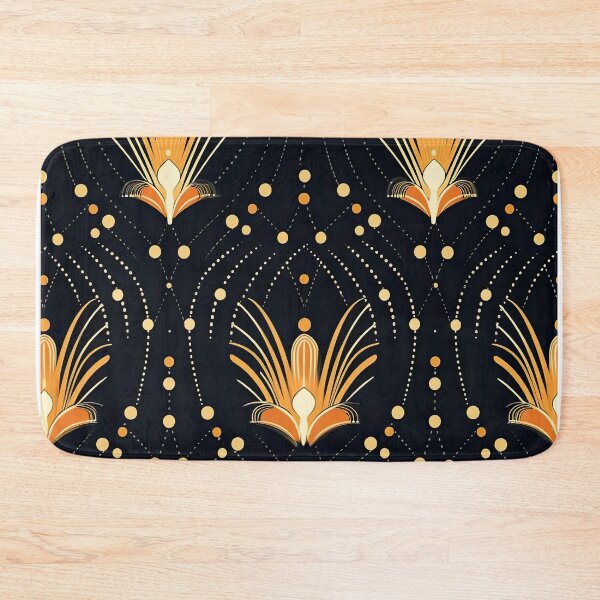Item preview, Golden Lights and Stars: Art Deco Design designed and sold by Pedra Panda.