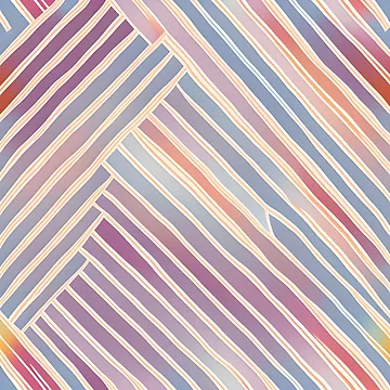 Artwork thumbnail, Colorful Line Pattern "Trevor" by Patterns For Products