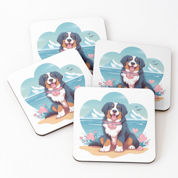 Item preview, Trans Pride Puppies - Bernese Mountain Dog designed and sold by HitsTheWaves.